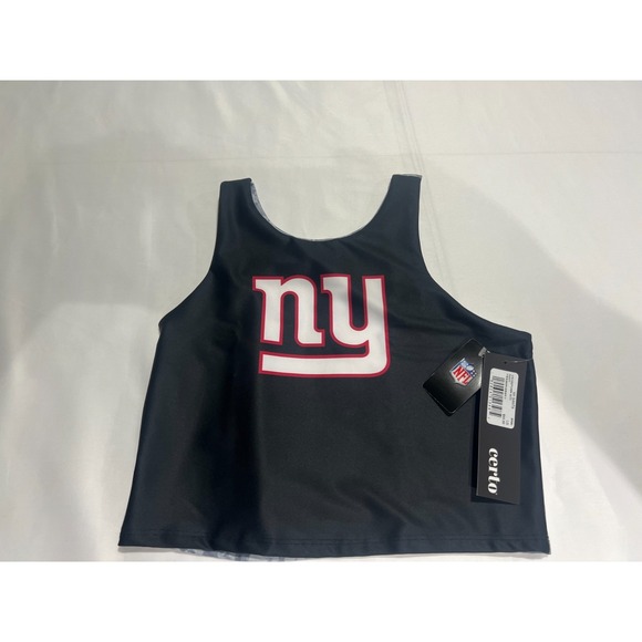 Certo Other - New York Giants Midi Sports Bra Womens Large Black Camo NWT Workout Running Gym